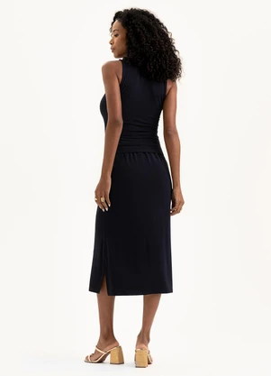 Cativa - Conjunto em Crepe Preto - CATIVA