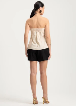 Gris - Conjunto em Linho Bege - GRIS
