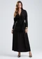 Gris - Conjunto em Linho  Bege - variação: Preto
