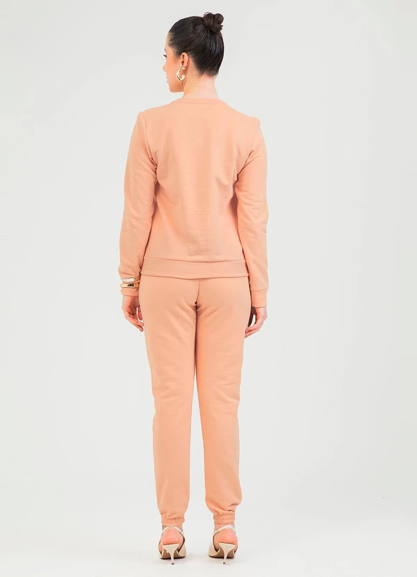 Cativa - Conjunto em Moletom Laranja 2