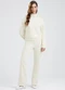 Gris - Conjunto em Moletom Off White - variação: Off White