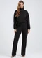 Gris - Conjunto em Moletom Off White - variação: Preto