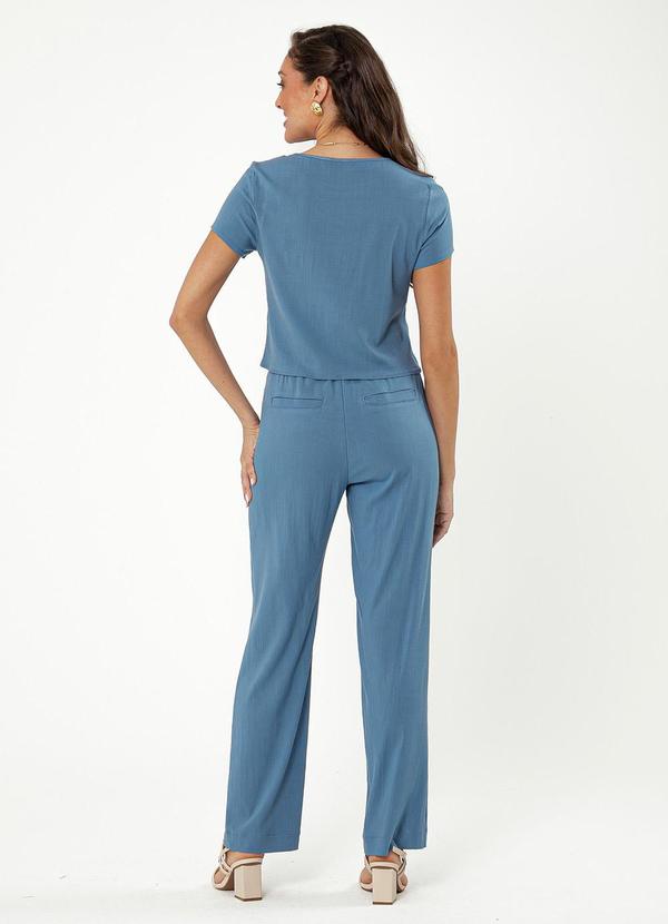 Cativa - Conjunto em Viscose Azul 2