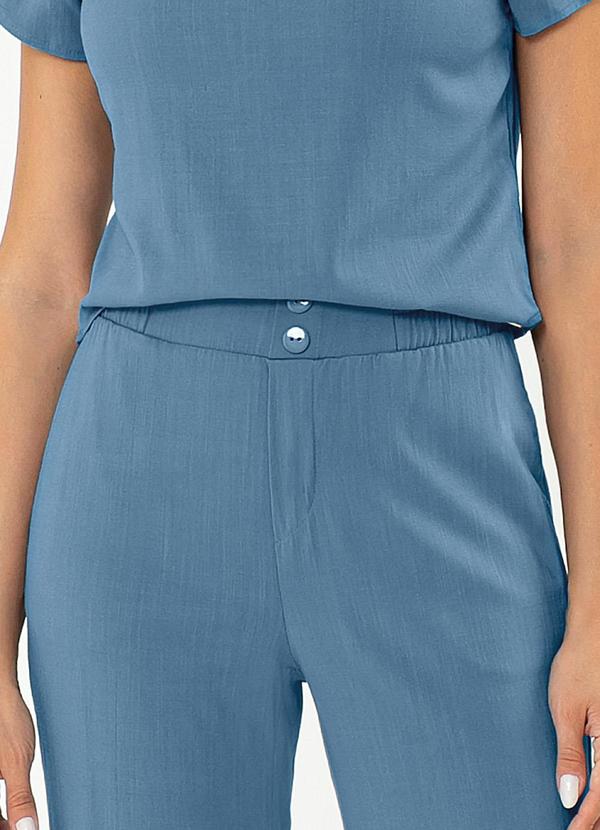 Cativa - Conjunto em Viscose Azul 3