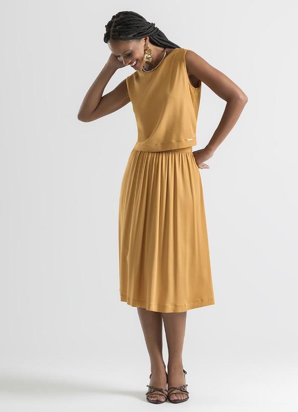 Cativa - Conjunto em Viscose Caramelo 1