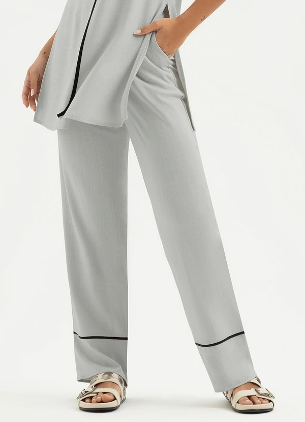 Cativa - Conjunto em Viscose Cinza 3