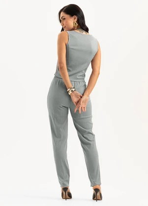 Cativa - Conjunto em Viscose Cinza - CATIVA