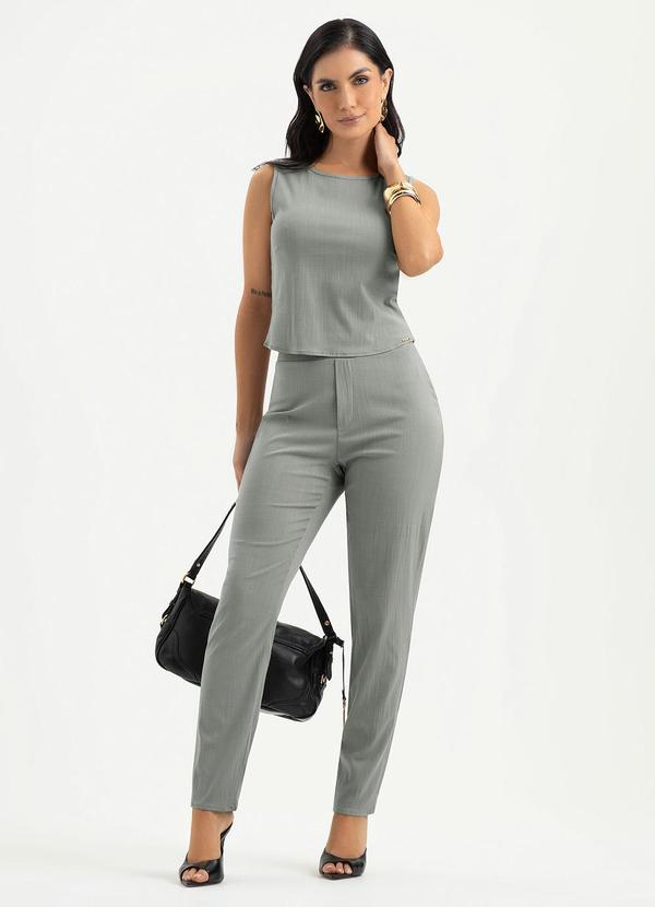 Cativa - Conjunto em Viscose Cinza 1