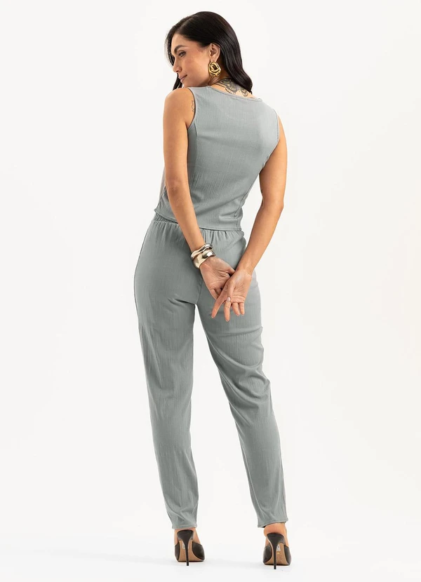 Cativa - Conjunto em Viscose Cinza 2