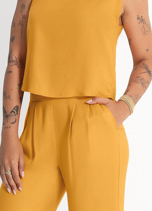 Habana - Conjunto em Viscose Laranja 3