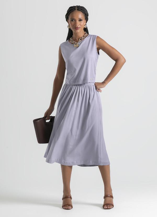 Cativa - Conjunto em Viscose Lilás