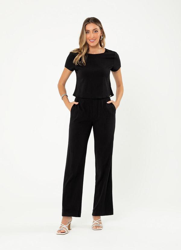 Cativa - Conjunto em Viscose Preto