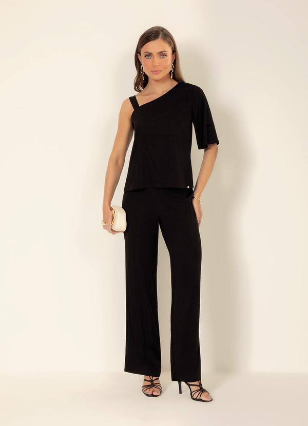 Gris - Conjunto em Viscose Preto