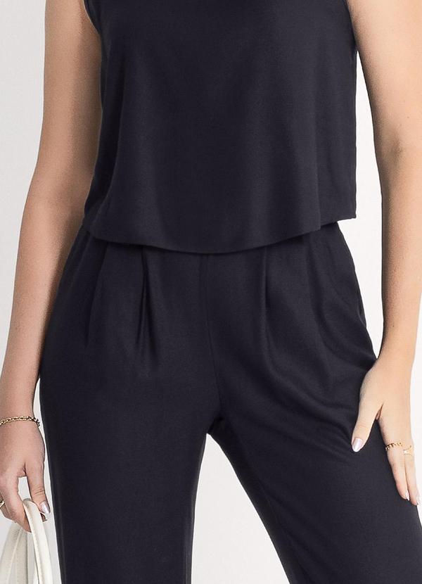 Habana - Conjunto em Viscose Preto 3