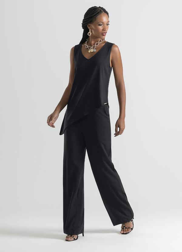 Cativa - Conjunto em Viscose Preto