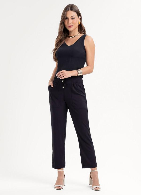 Habana - Conjunto em Viscose Preto