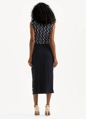 Cativa - Conjunto em Viscose Preto - CATIVA