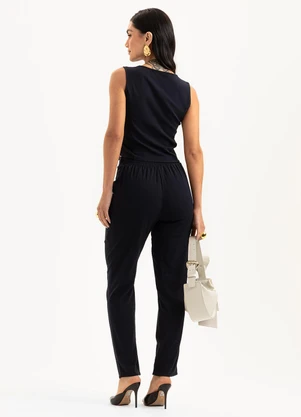 Cativa - Conjunto em Viscose Preto - CATIVA