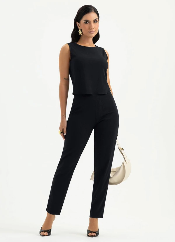 Cativa - Conjunto em Viscose Preto