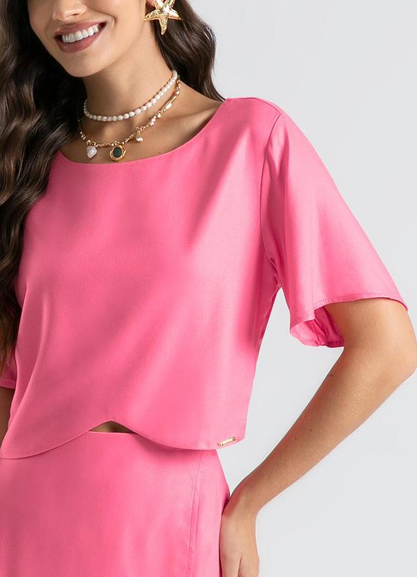 Cativa - Conjunto em Viscose Rosa 4