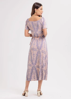 Habana - Conjunto em Viscose Roxo - HABANA