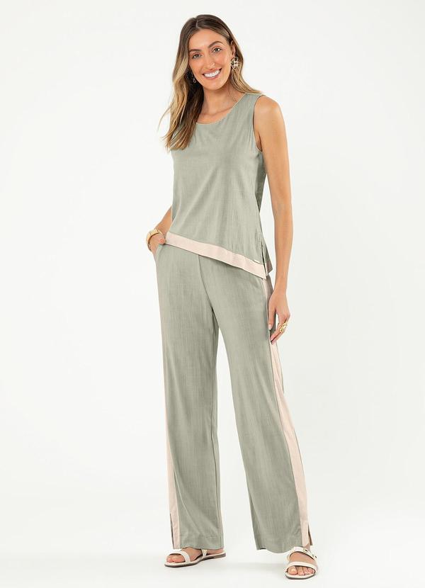 Cativa - Conjunto em Viscose Verde