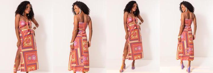 Conjunto Estampa Len�o em Malha