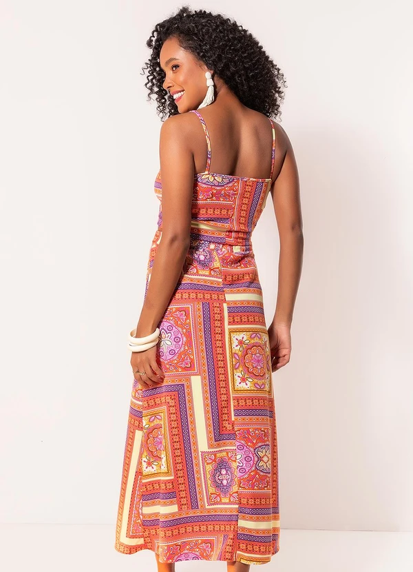 Moda Pop - Conjunto Estampa Lenço em Malha 2