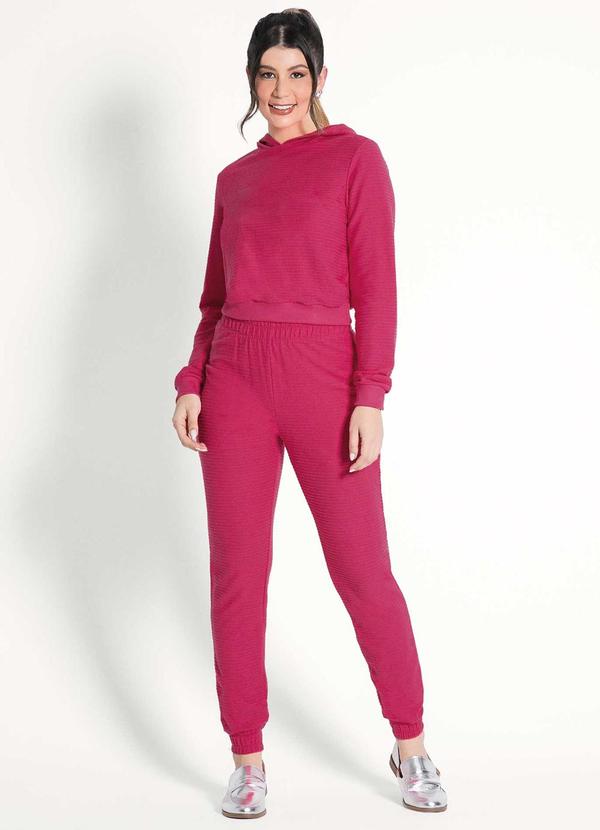 Habana - Conjunto Feminino Adulto Conforto Rosa