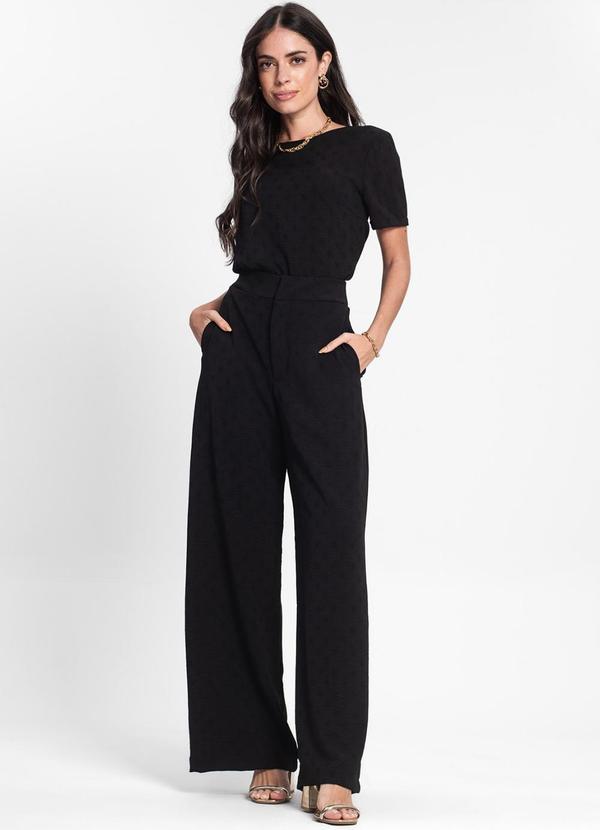 Endless - Conjunto Feminino Blusa com Calça Preto