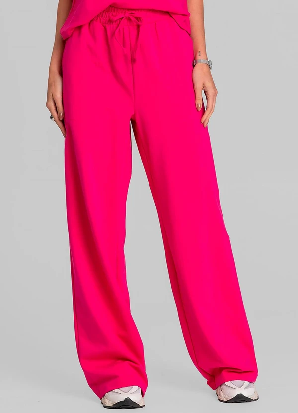 Dianna - Conjunto Feminino Blusa com Calça Rosa 4