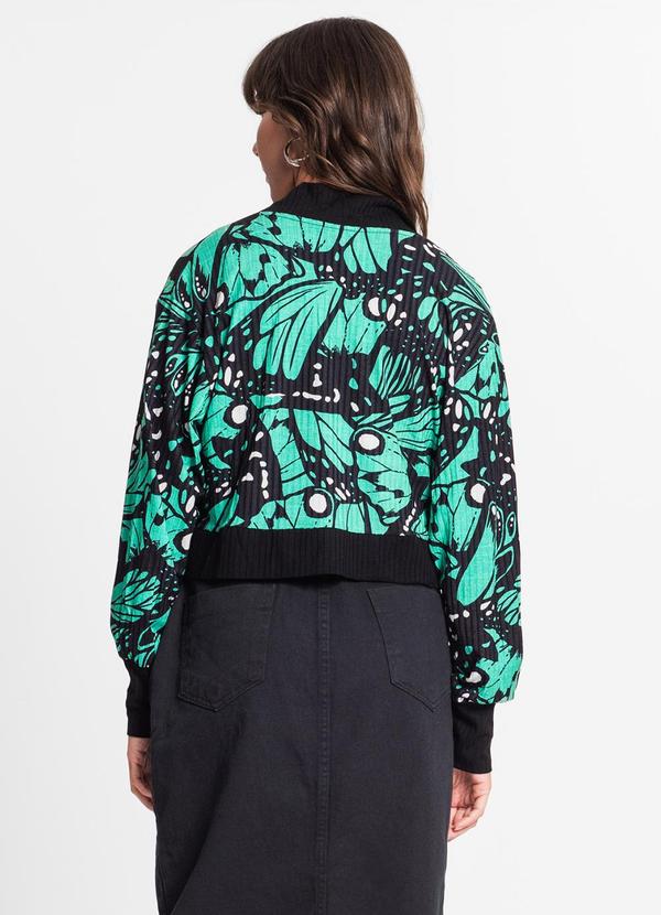 Endless - Conjunto Feminino Blusa com Cardigan Verde 2