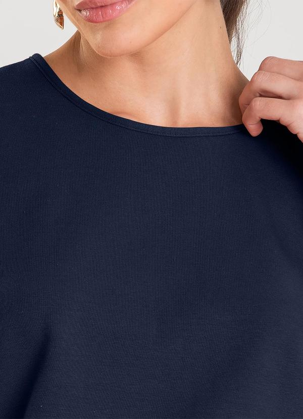 Dianna - Conjunto Feminino Blusa com Shorts Azul 4