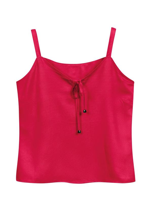 Marialícia - Conjunto Feminino com Calça e Regata Vermelho 2