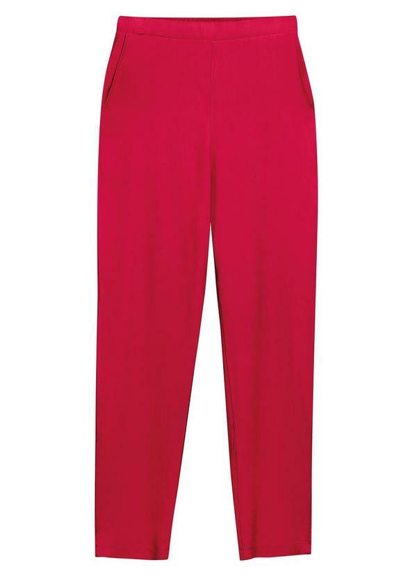 Marialícia - Conjunto Feminino com Calça e Regata Vermelho 3