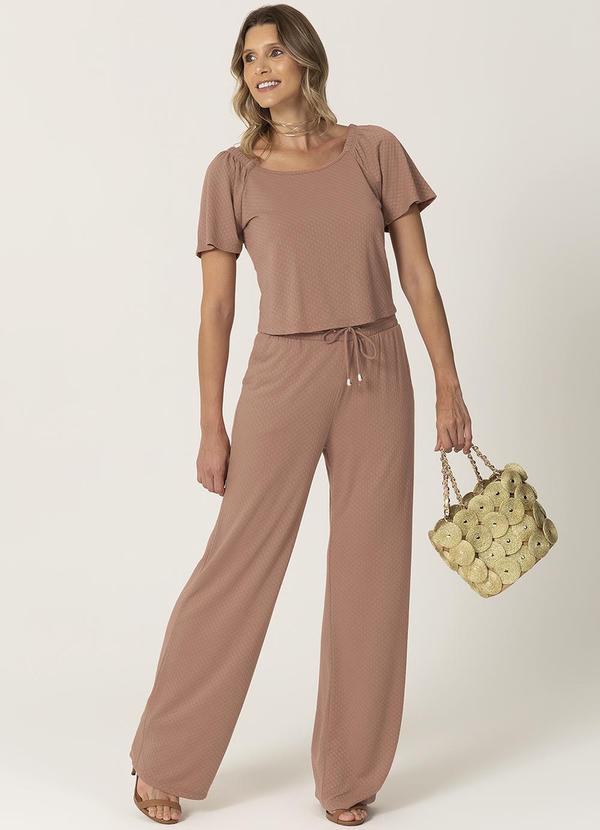 Habana - Conjunto Feminino Comfort Stretch Bege