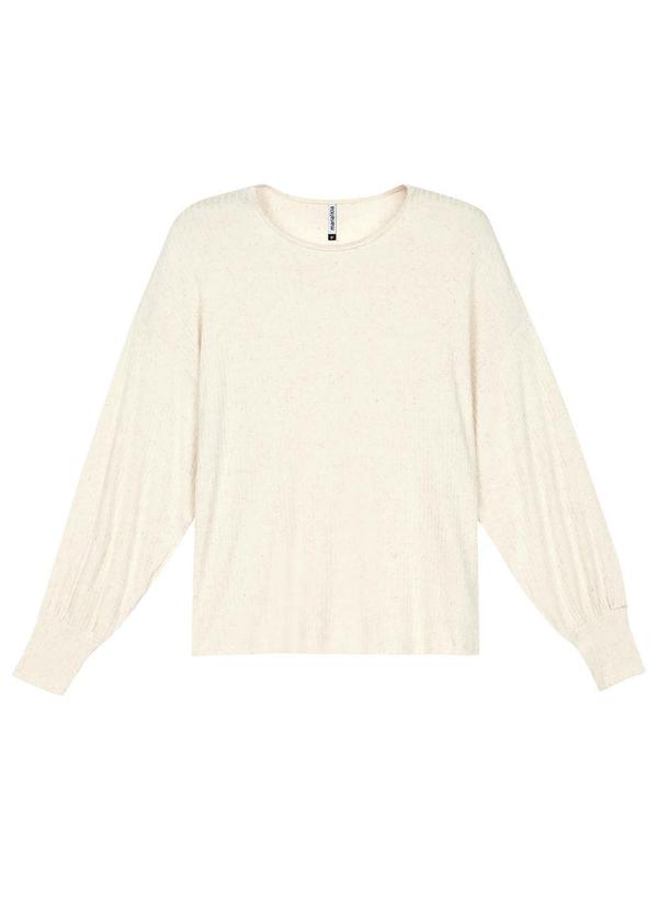 Marialícia - Conjunto Feminino Comfy Canelado Linho Bege 4