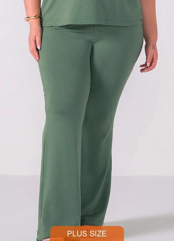 Marialícia - Conjunto Feminino Decote V Verde