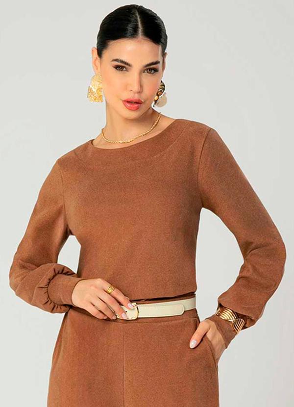 Gris - Conjunto Feminino Elegante e Confortavel Bege 2