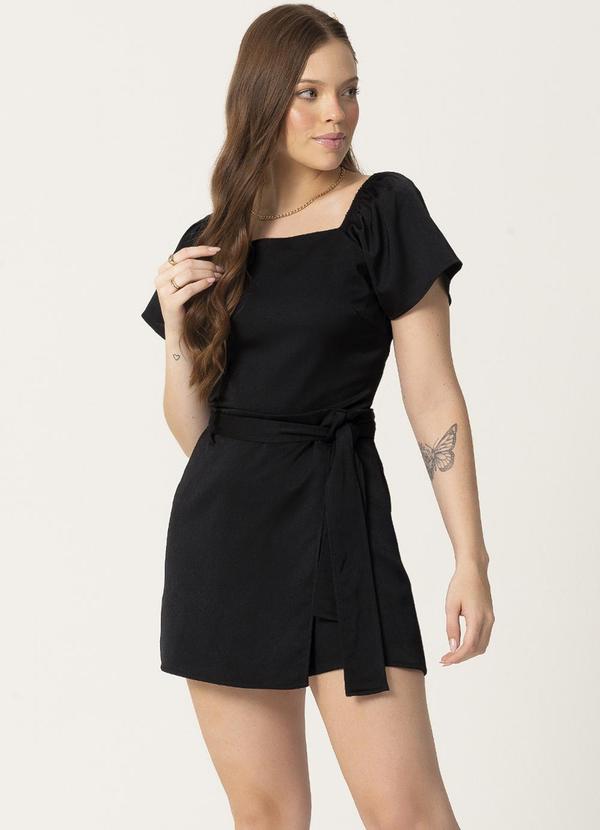 Habana - Conjunto Feminino em Alfaiataria Preto