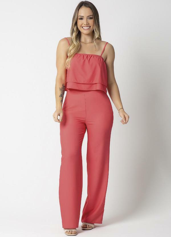 Habana - Conjunto Feminino Monocromático Rosa