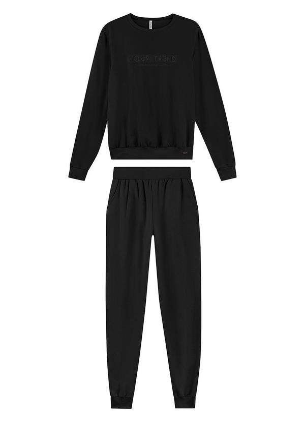 Marialícia - Conjunto Feminino Preto