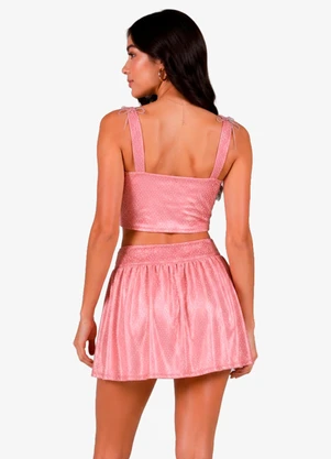 Minty - Conjunto Feminino Regata com Shorts Multicores - MINTY
