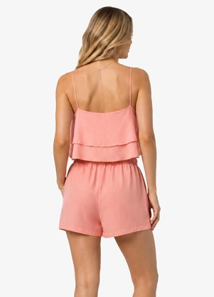 Minty - Conjunto Feminino Top com Shorts Rosa - MINTY