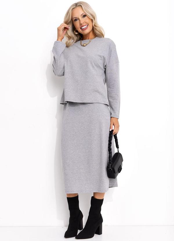 Bimini - Conjunto Mescla Claro em Moletinho