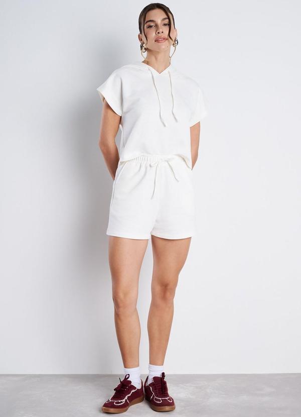 Meu Jeans - Conjunto Moletinho Essenza Off White 3