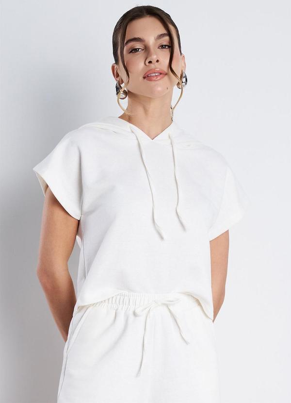 Meu Jeans - Conjunto Moletinho Essenza Off White 5