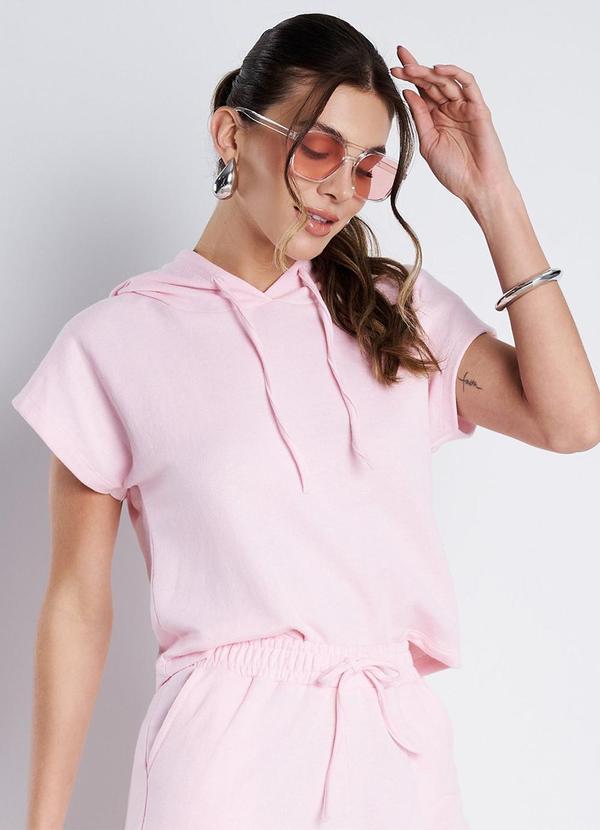 Meu Jeans - Conjunto Moletinho Essenza Rosa Bebê 5