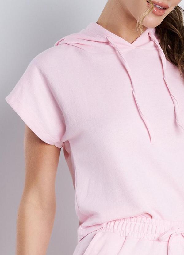 Meu Jeans - Conjunto Moletinho Essenza Rosa Bebê 8