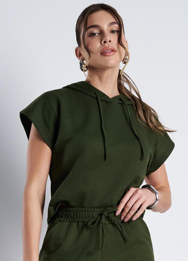Meu Jeans - Conjunto Moletinho Essenza Verde Militar 3